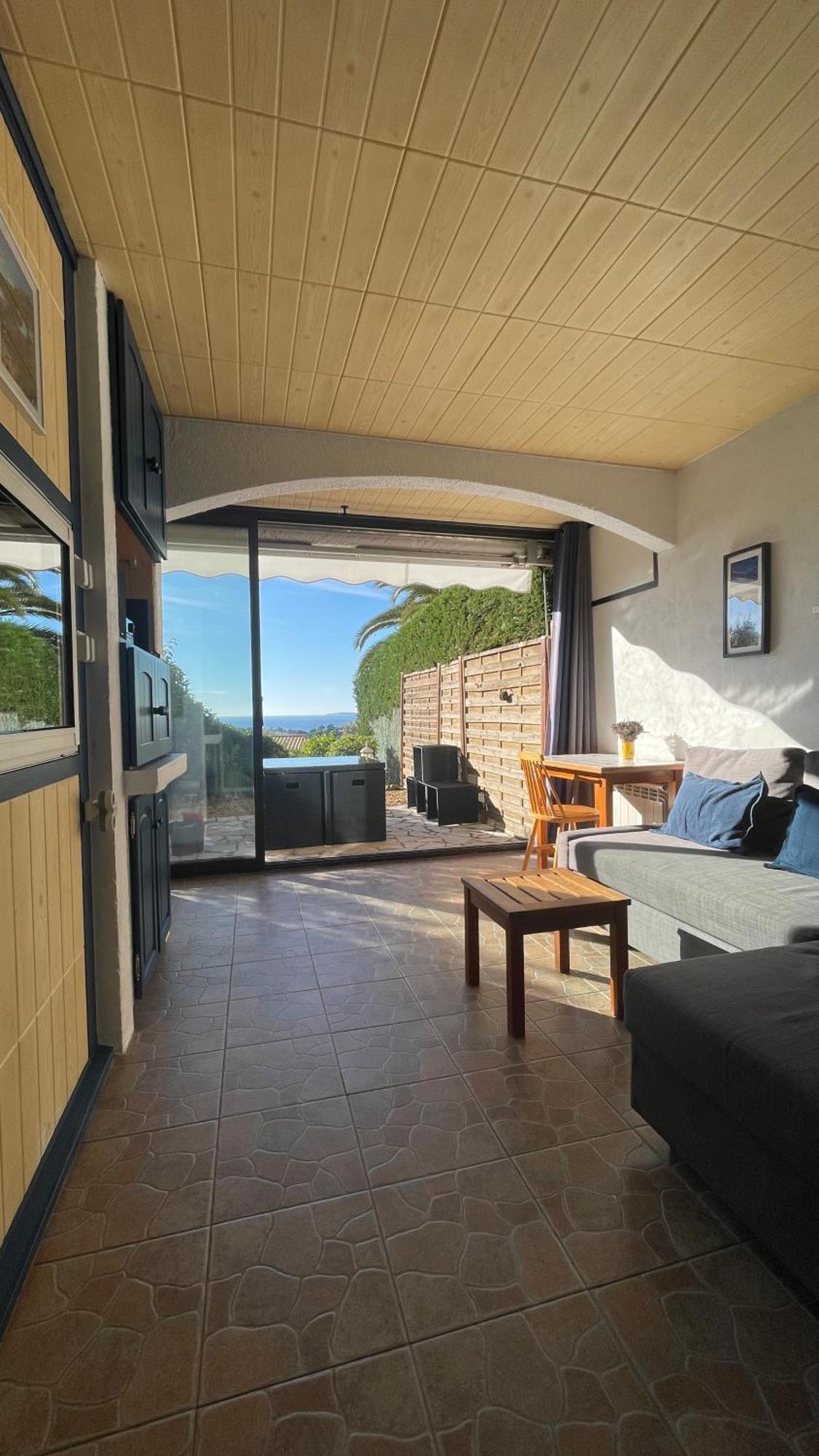 Appartement Rdc Terrasse Vue Panoramique Mer Ла-Круа-Вальме Екстер'єр фото